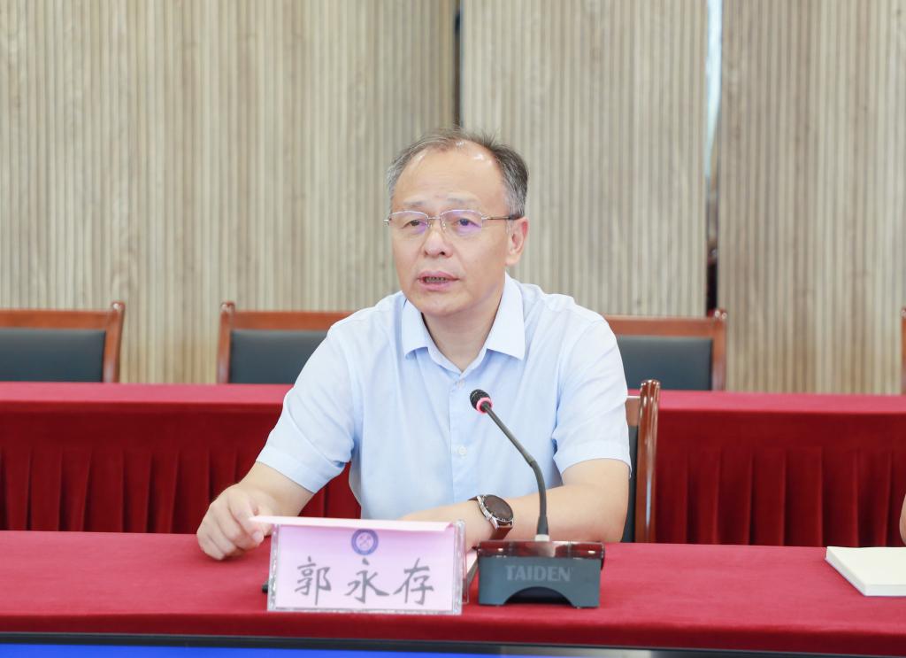 郭永存会见淮南市委常委潘集区委书记宋立敏一行