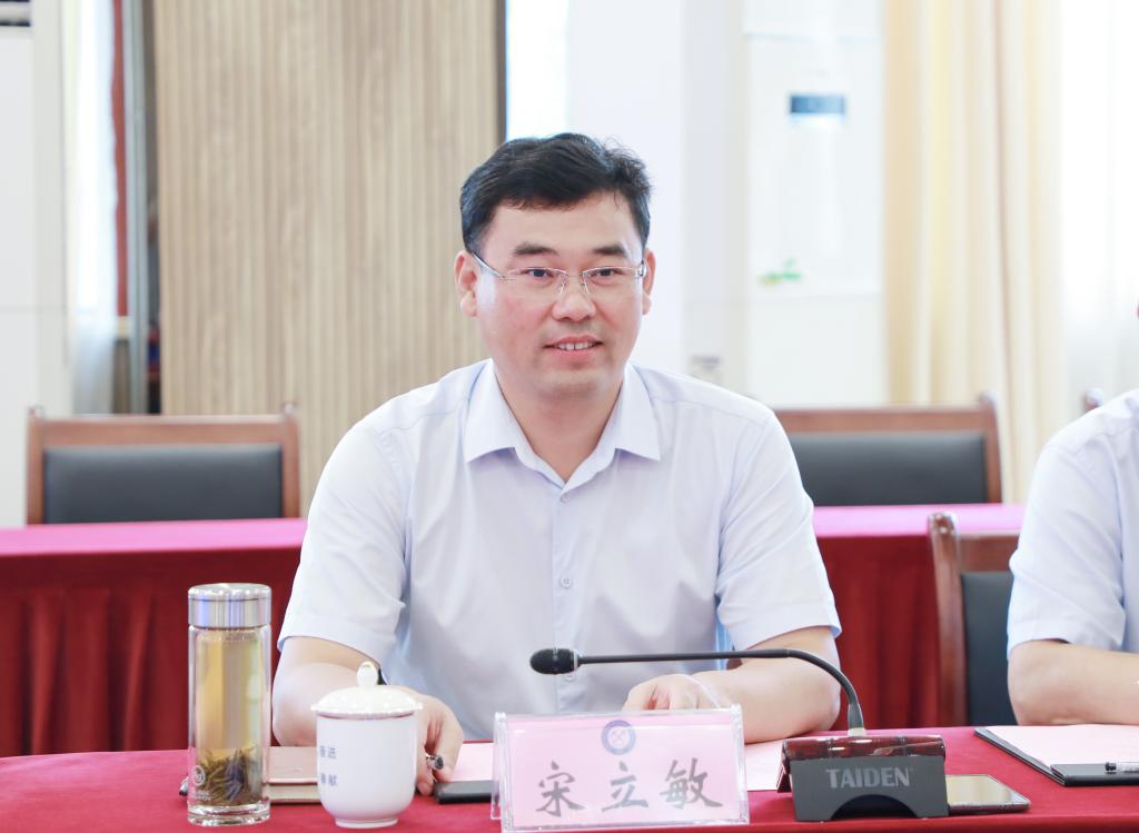 郭永存会见淮南市委常委潘集区委书记宋立敏一行